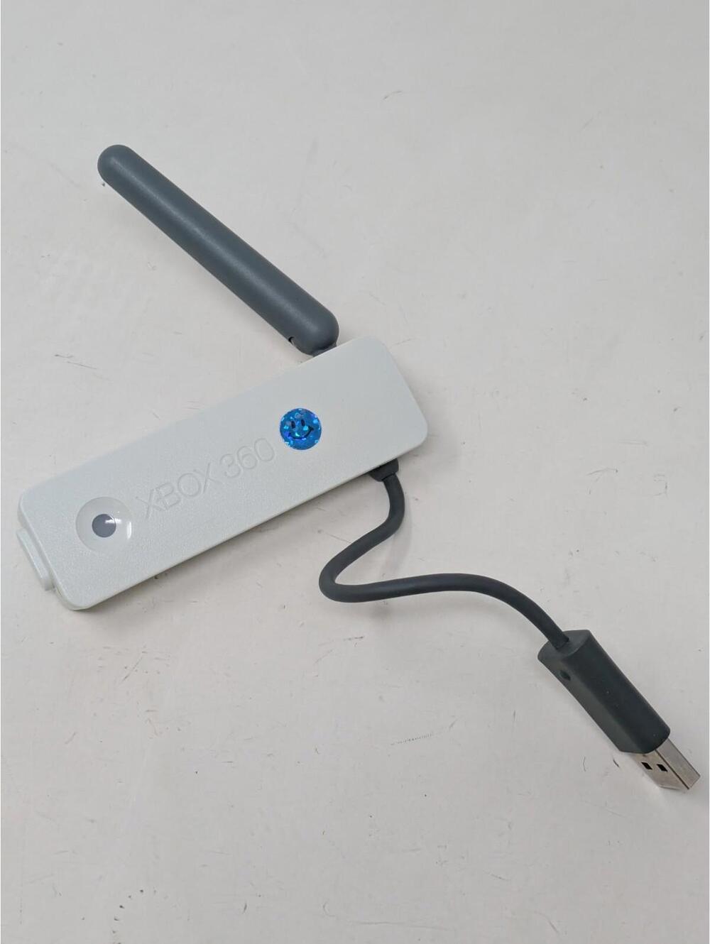 Microsoft Xbox 360 White USB WiFi Wireless Network Adapter Genuine.
